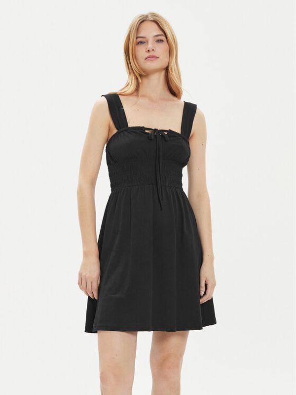 Brave Soul Brave Soul Ljetna haljina LDRJ-627WINONA Crna Straight Fit