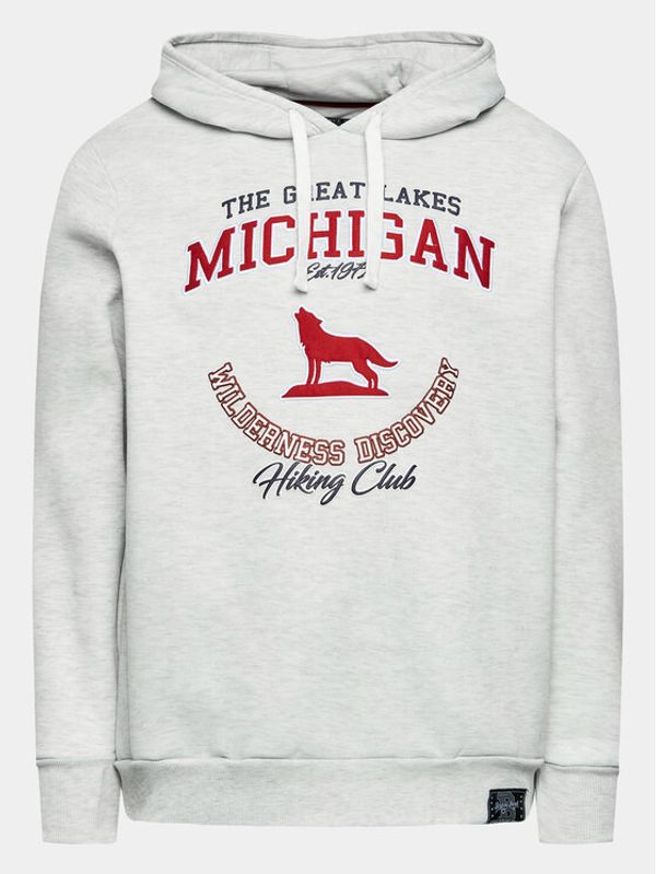 Brave Soul Brave Soul Majica dugih rukava MSS-516MEMPHIS Siva Regular Fit