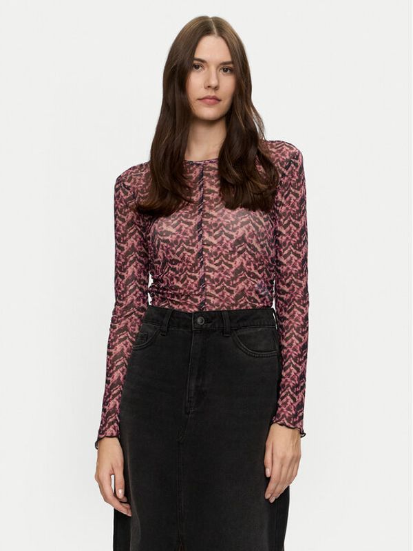 Brave Soul Brave Soul Majica LLT-225BARIL Ružičasta Slim Fit