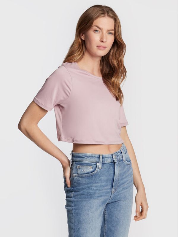 Brave Soul Brave Soul Majica LTS-589JANICE Ljubičasta Regular Fit