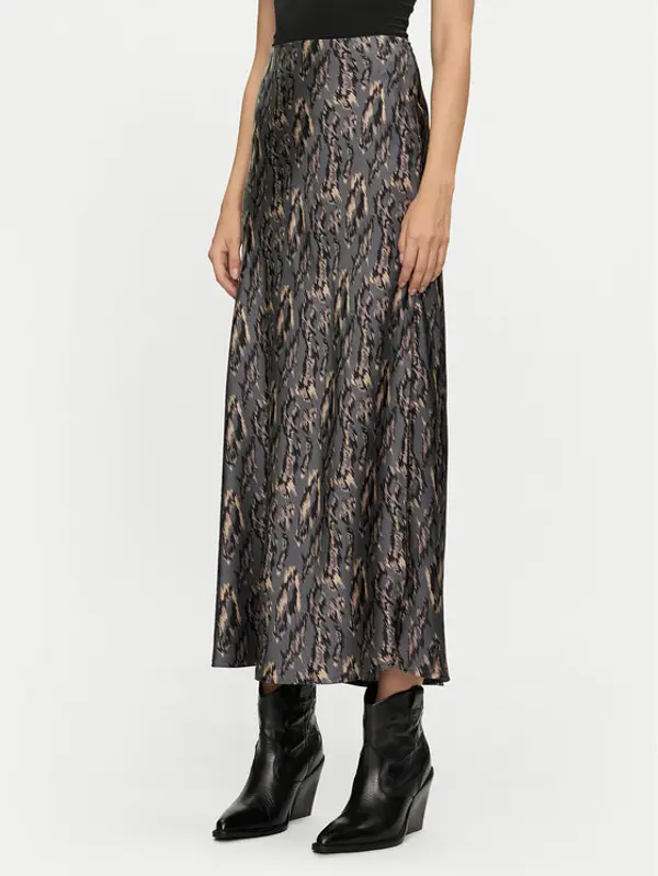Brave Soul Brave Soul Maxi suknja LSKW-272JASPER Siva Regular Fit