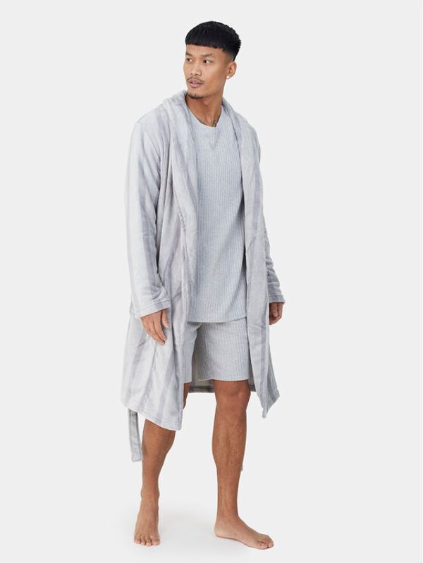 Brave Soul Brave Soul Ogrtač MDG-533STRIPEGRY Siva