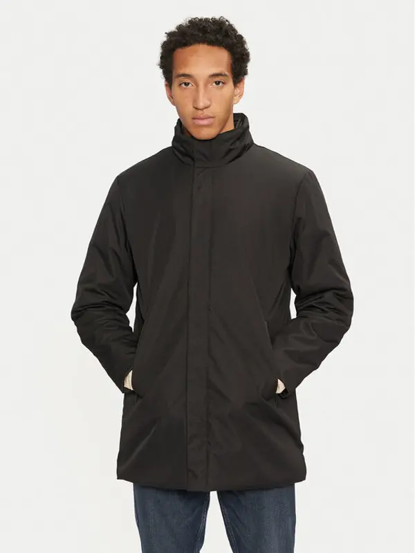 Brave Soul Brave Soul Parka MJK-MEMPHISV2 Crna Regular Fit