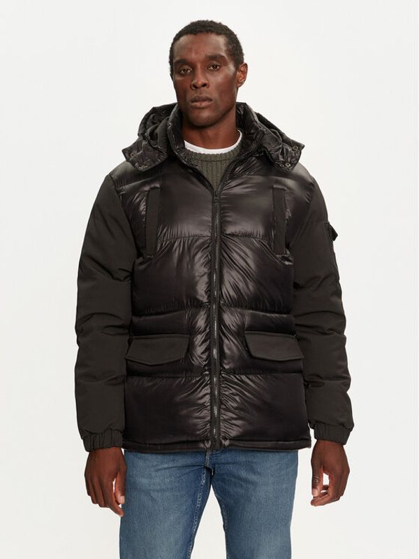 Brave Soul Brave Soul Pernata jakna MJK-BUXTON Crna Regular Fit