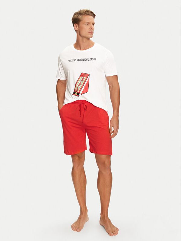 Brave Soul Brave Soul Pidžama MLWS-149SANDWICH Šarena Regular Fit