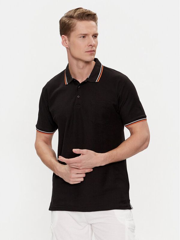 Brave Soul Brave Soul Polo MPS-149COSMO Crna Straight Fit