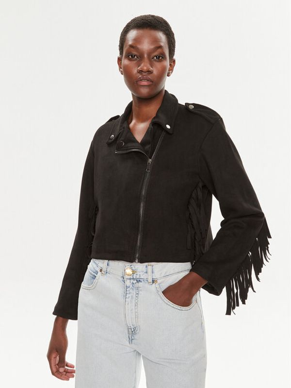 Brave Soul Brave Soul Prijelazna jakna LJK-LOTTE Crna Straight Fit