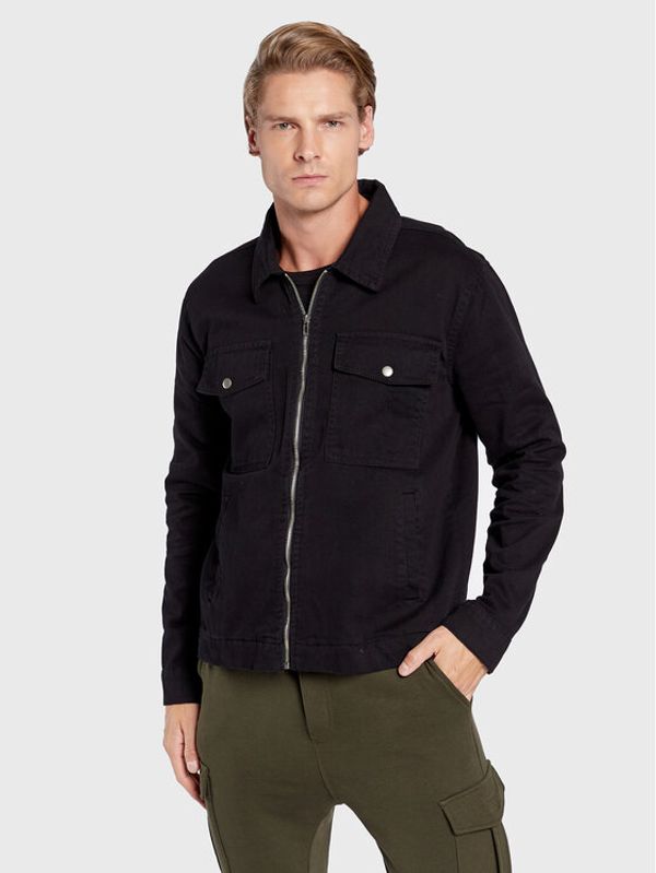 Brave Soul Brave Soul Prijelazna jakna MJK-HARRY Crna Regular Fit