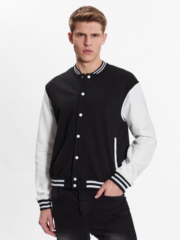 Brave Soul Brave Soul Prijelazna jakna MJK-SPORT Crna Regular Fit