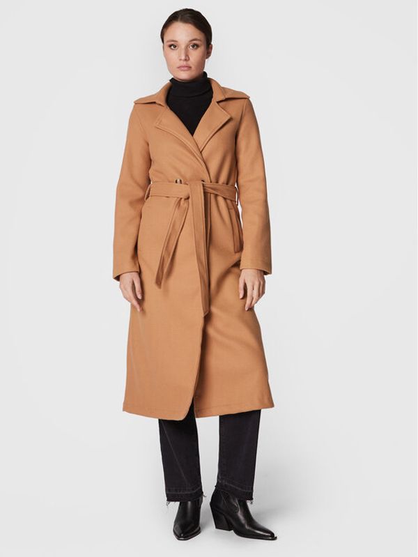 Brave Soul Brave Soul Prijelazni kaput LJK-VIRGO2B Smeđa Regular Fit