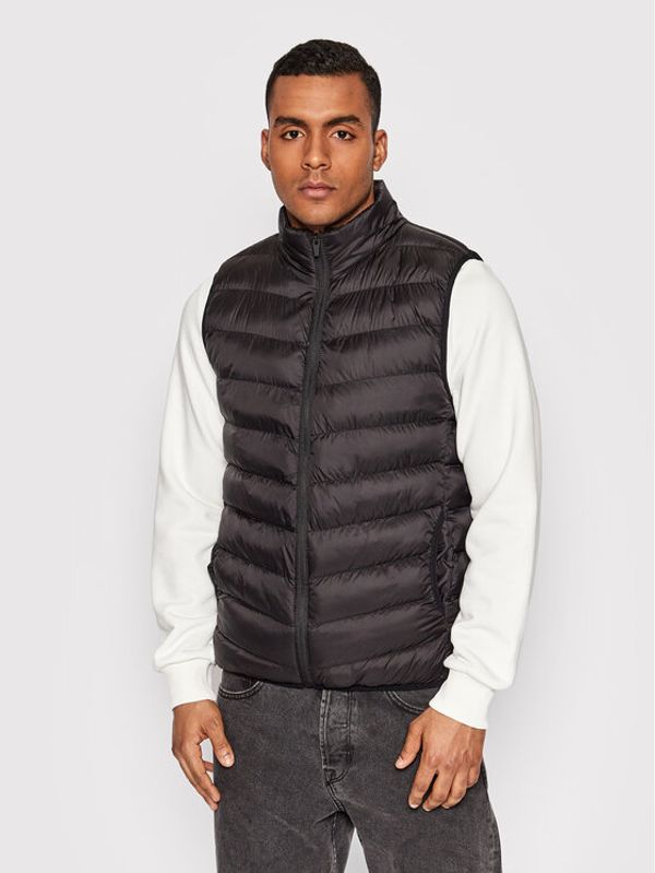 Brave Soul Brave Soul Prsluk MJK-CHADDERTON Crna Regular Fit