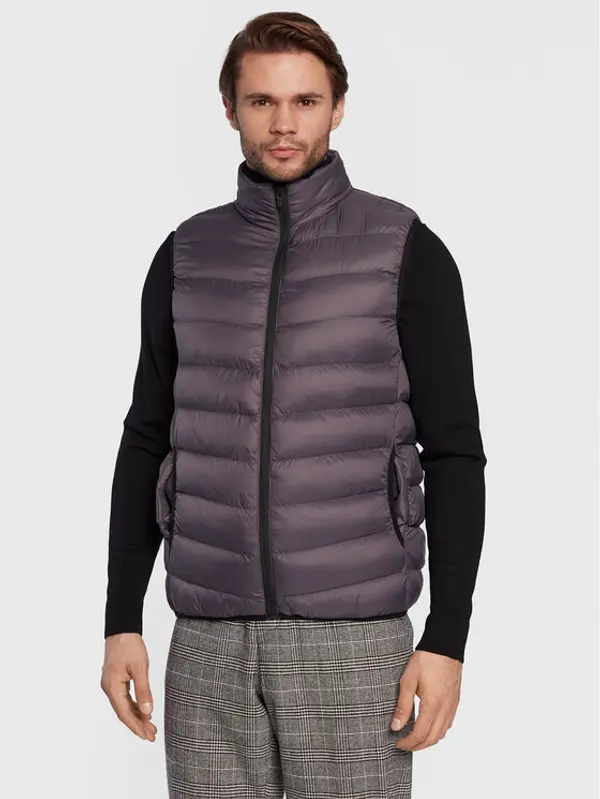 Brave Soul Brave Soul Sportski prsluk MJK-CHADDERTON Siva Regular Fit