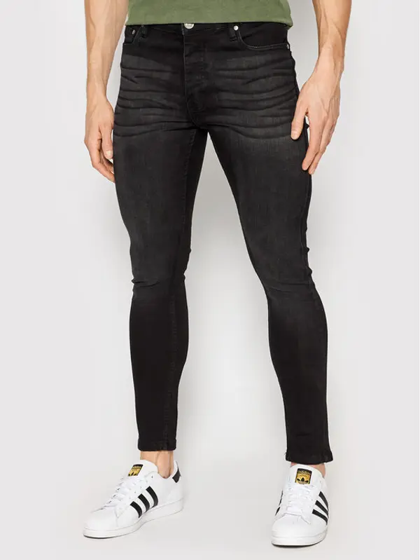Brave Soul Brave Soul Traperice MJN-MADISON Crna Skinny Fit
