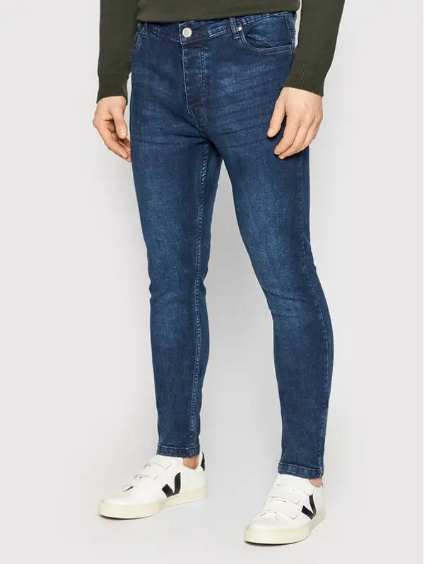 Brave Soul Brave Soul Traperice MJN-MADISONDARK Tamnoplava Skinny Fit