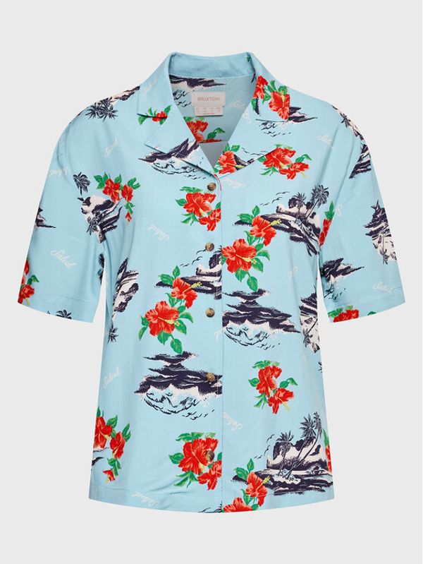 Brixton Brixton Košulja Bunker Paradise 01328 Plava Regular Fit