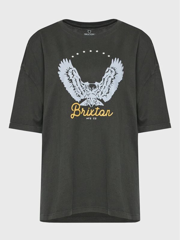 Brixton Brixton T-shirt Freebird 16794 Siva Oversize
