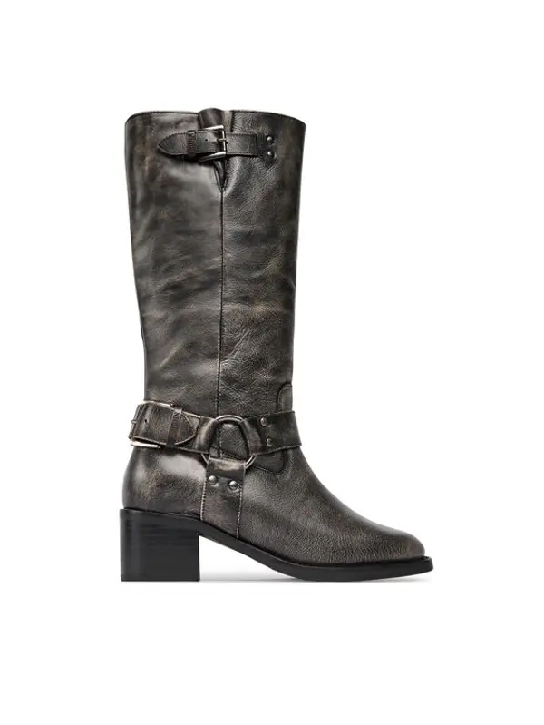 Bronx Bronx Zimske čizme High boots 14291-A Crna