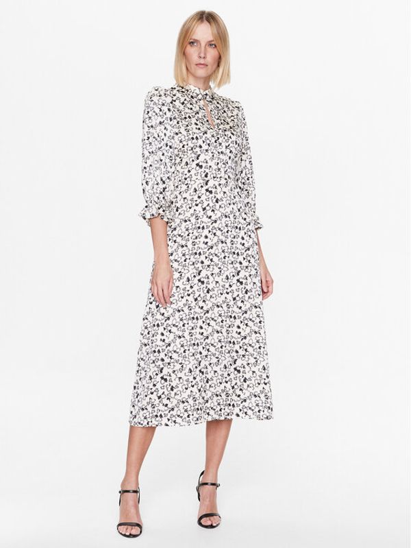 Bruuns Bazaar Bruuns Bazaar Haljina za svaki dan Clarena BBW3275 Écru Regular Fit