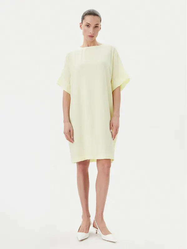 Bruuns Bazaar Bruuns Bazaar Haljina za svaki dan Gigi BBW3477N Žuta Loose Fit
