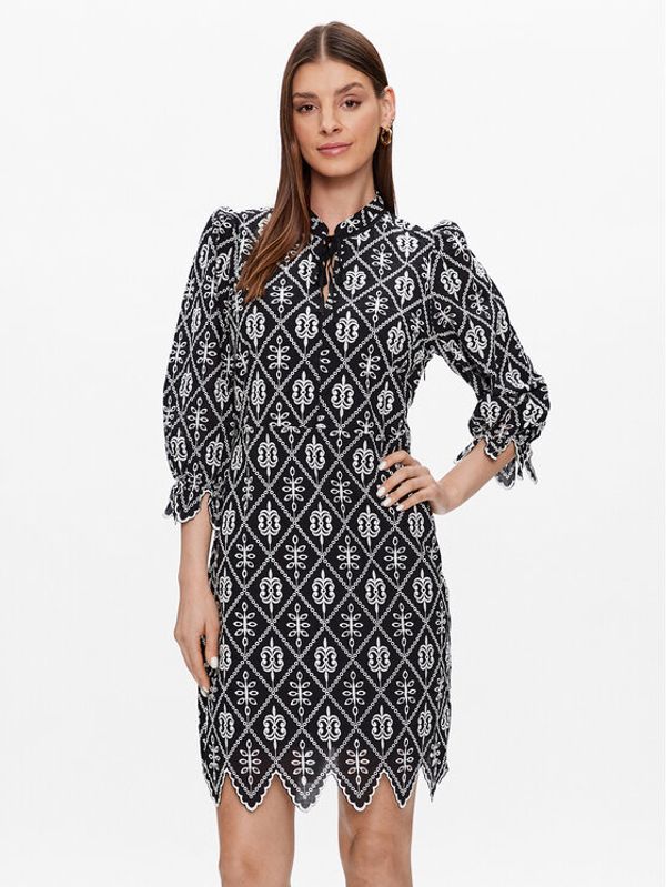 Bruuns Bazaar Bruuns Bazaar Haljina za svaki dan Lantana Abama BBW3350 Crna Regular Fit