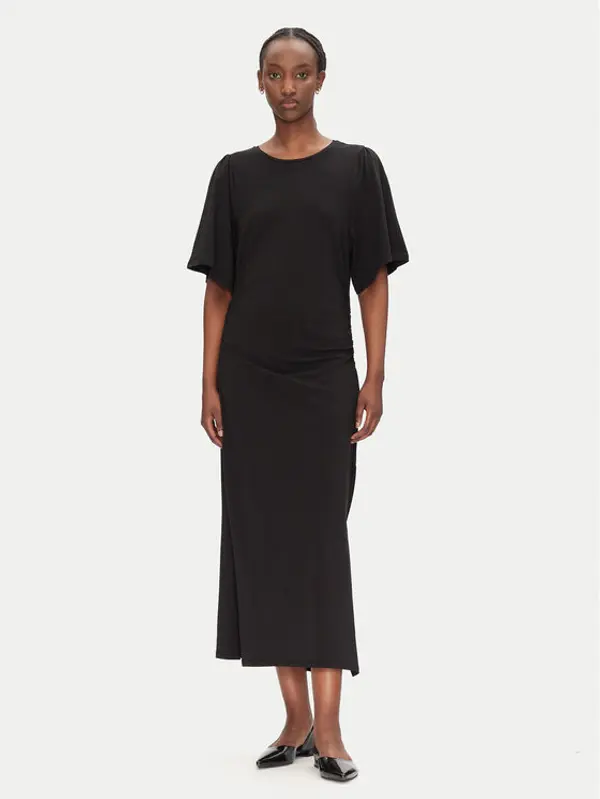 Bruuns Bazaar Bruuns Bazaar Haljina za svaki dan Nathala BBW4560 Crna Regular Fit