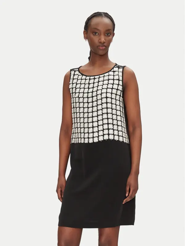 Bruuns Bazaar Bruuns Bazaar Haljina za svaki dan Nayja BBW4528 Crna Slim Fit