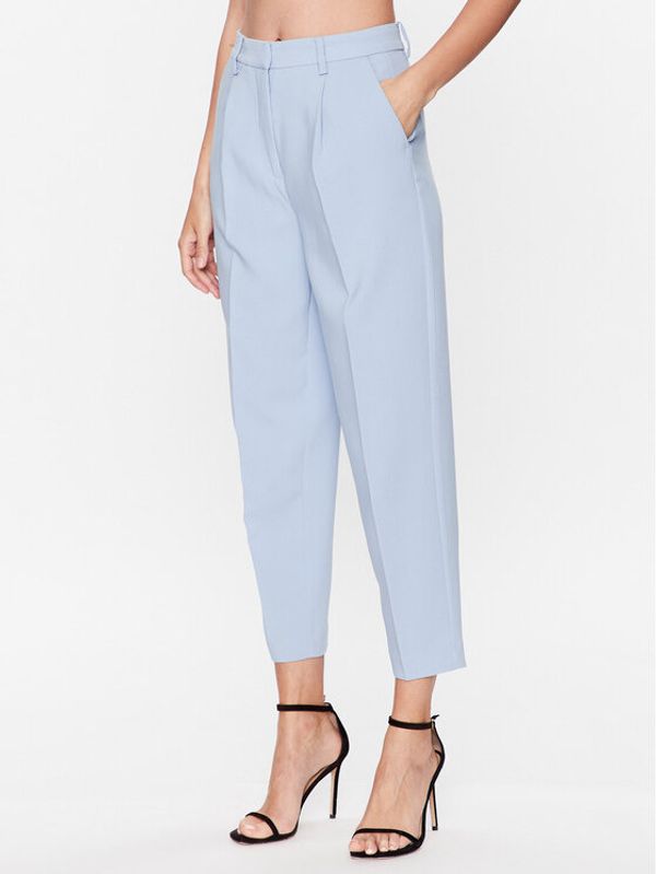 Bruuns Bazaar Bruuns Bazaar Hlače Cindy Dagny BBW2393 Svijetloplava Regular Fit