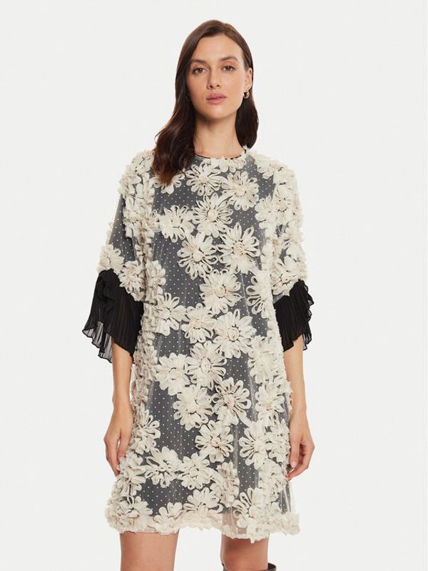 Bruuns Bazaar Bruuns Bazaar Koktel haljina Adali BBW4054 Écru Regular Fit