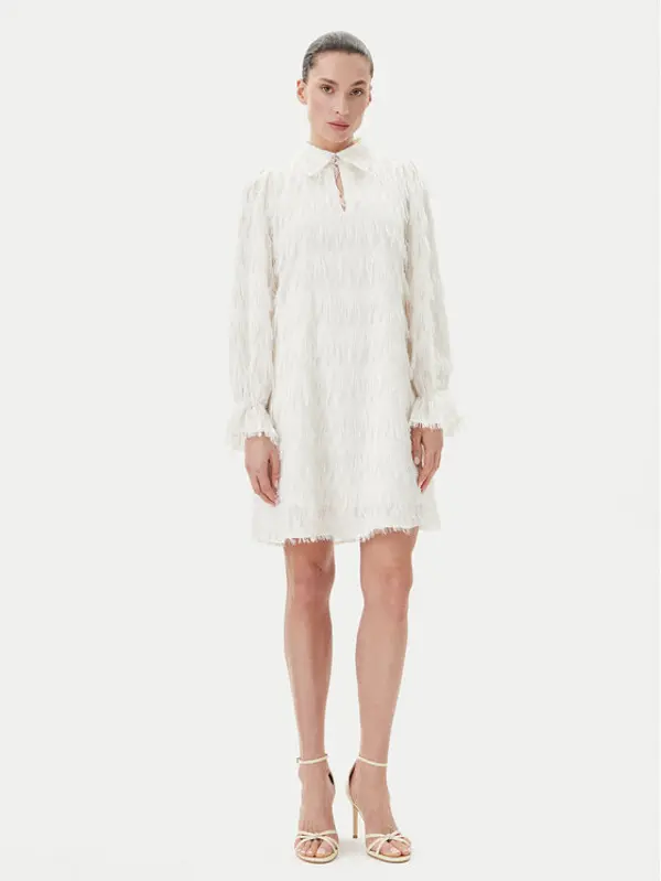Bruuns Bazaar Bruuns Bazaar Koktel haljina Armade BBW4396 Bijela Regular Fit