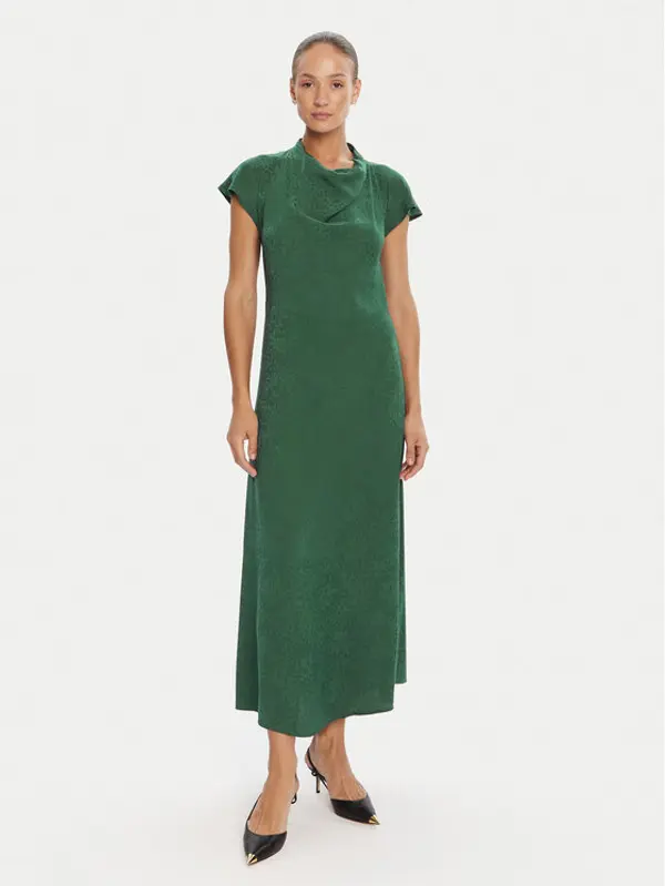 Bruuns Bazaar Bruuns Bazaar Koktel haljina Bacopa Zimone BBW4576 Zelena Slim Fit