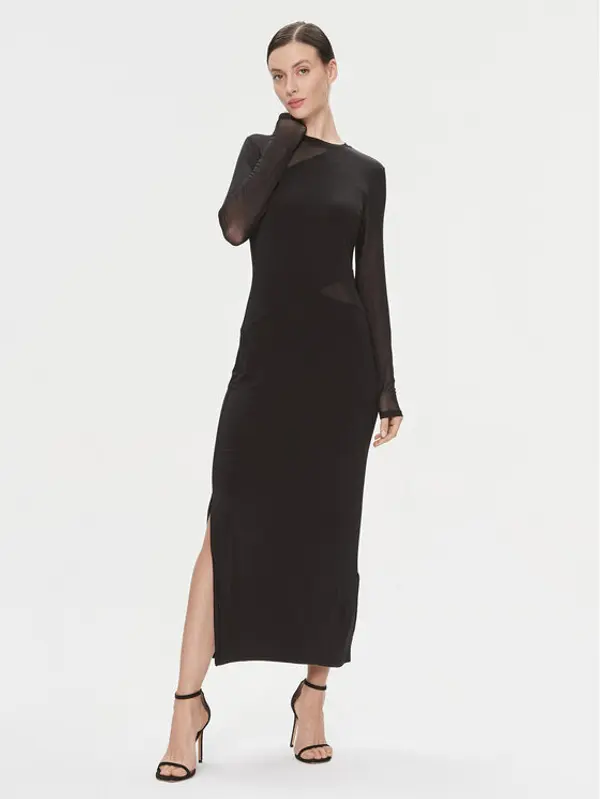 Bruuns Bazaar Bruuns Bazaar Koktel haljina Mandevilla BBW3665 Crna Regular Fit