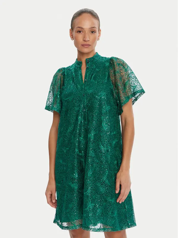 Bruuns Bazaar Bruuns Bazaar Koktel haljina Palm Philly BBW4541 Zelena Loose Fit