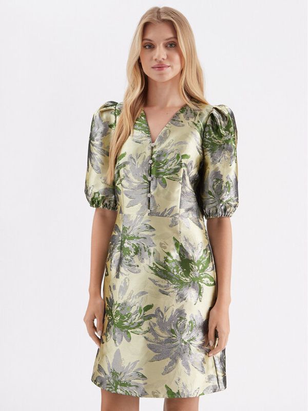 Bruuns Bazaar Bruuns Bazaar Koktel haljina Watsonia BBW3465 Zelena Regular Fit