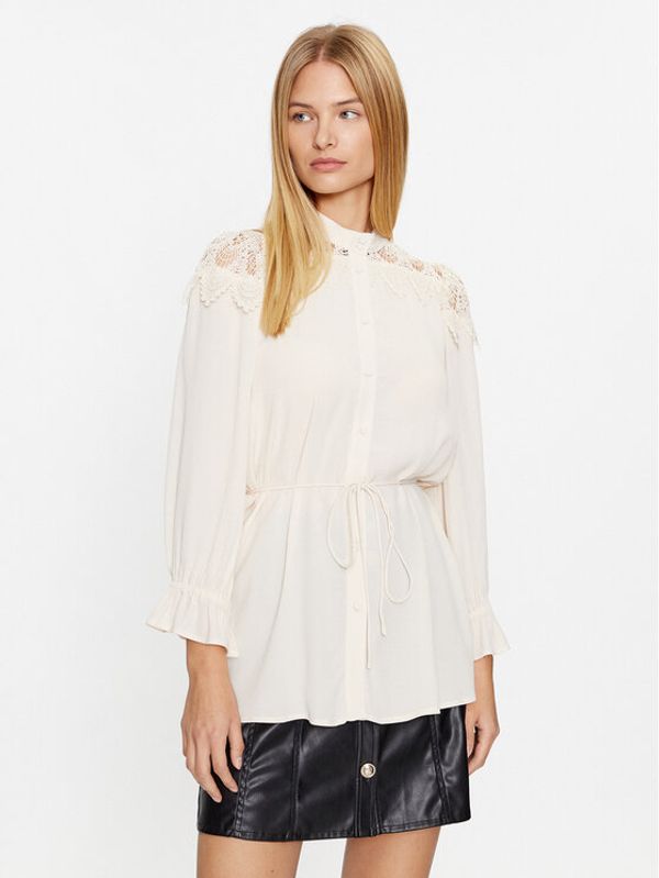 Bruuns Bazaar Bruuns Bazaar Košulja Lilli Katanas BBW3580 Écru Regular Fit