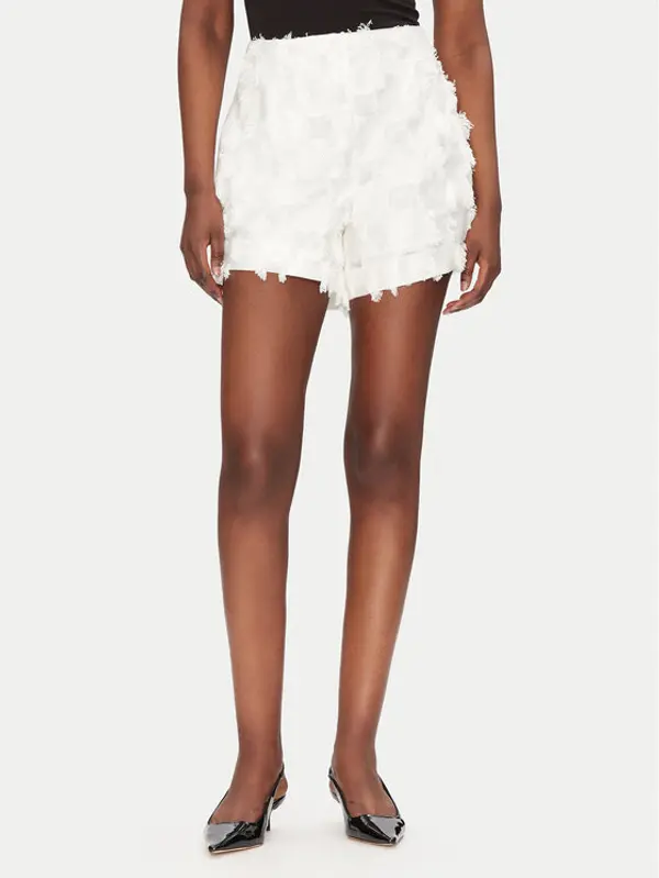 Bruuns Bazaar Bruuns Bazaar Kratke hlače Zaias BBW4565 Bijela Regular Fit