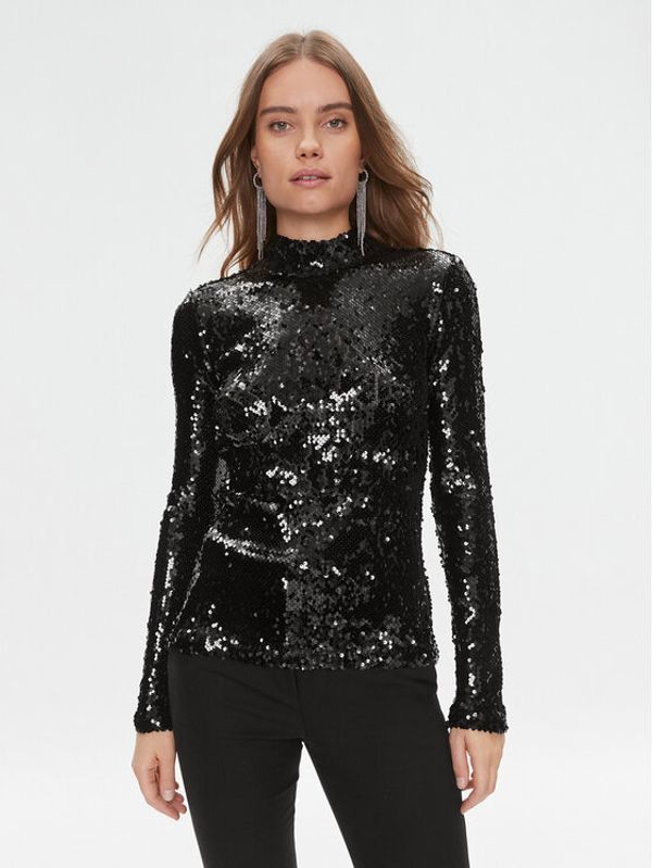 Bruuns Bazaar Bruuns Bazaar Majica BBW3694 Crna Regular Fit