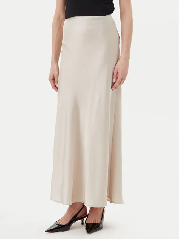 Bruuns Bazaar Bruuns Bazaar Maxi suknja Joanelle BBW4296 Écru Regular Fit