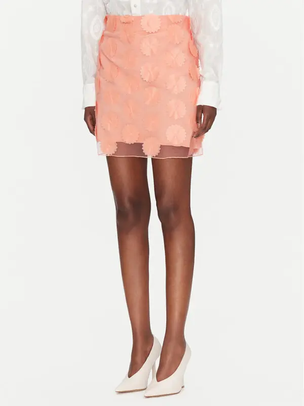 Bruuns Bazaar Bruuns Bazaar Mini suknja Joannas BBW4545 Koraljna Regular Fit