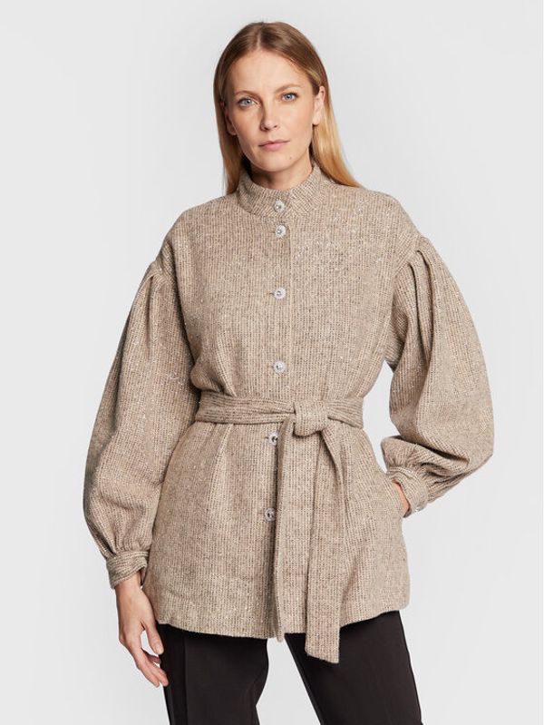 Bruuns Bazaar Bruuns Bazaar Prijelazna jakna Bergenia Maddi BBW3157 Bež Relaxed Fit