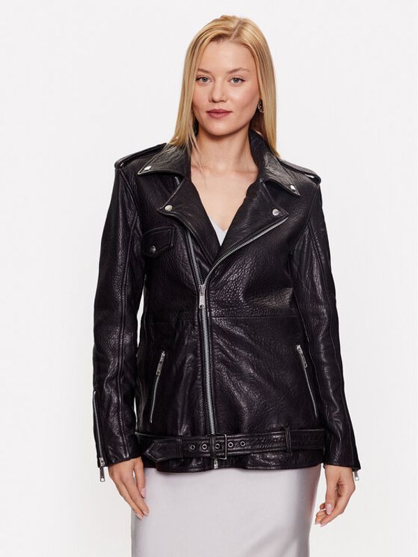 Bruuns Bazaar Bruuns Bazaar Prijelazna jakna Inaya BBW3378 Crna Oversize