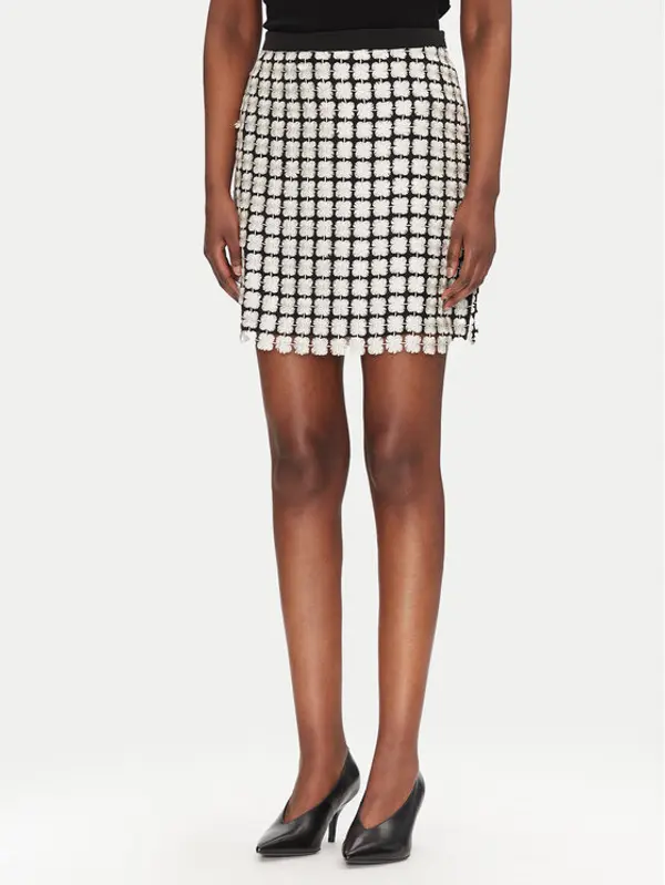 Bruuns Bazaar Bruuns Bazaar Suknja olovka Aluma BBW4527 Écru Slim Fit
