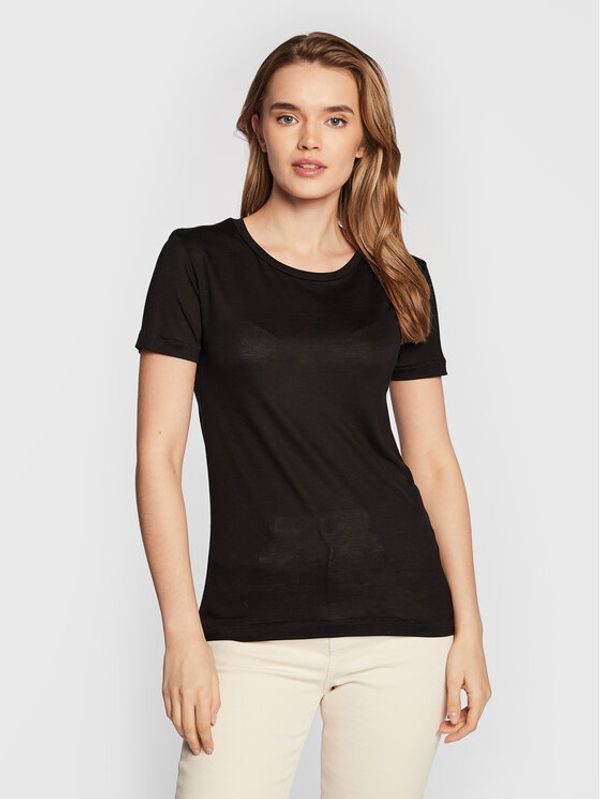 Bruuns Bazaar Bruuns Bazaar T-shirt Katka BBW1072 Crna Regular Fit