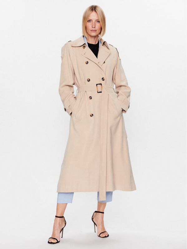 Bruuns Bazaar Bruuns Bazaar Trench Adelen BBW3284 Bež Regular Fit