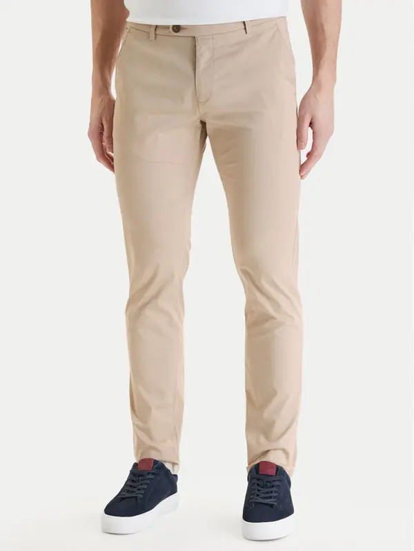 Bugatti Bugatti Chino 4890-76301C Bež Slim Fit