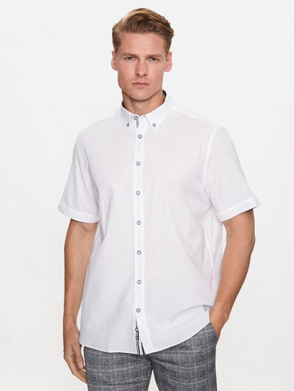 Bugatti Bugatti Košulja 9450 38330 Bijela Regular Fit