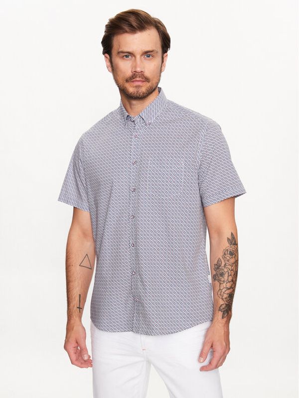 Bugatti Bugatti Košulja 9450 38804 Plava Slim Fit