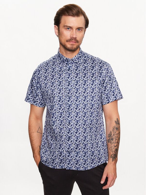 Bugatti Bugatti Košulja 9850 38524 Plava Regular Fit