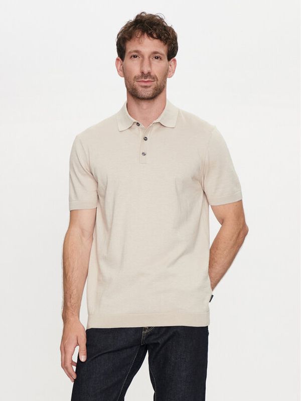 Bugatti Bugatti Polo 7100 55521A Bež Regular Fit