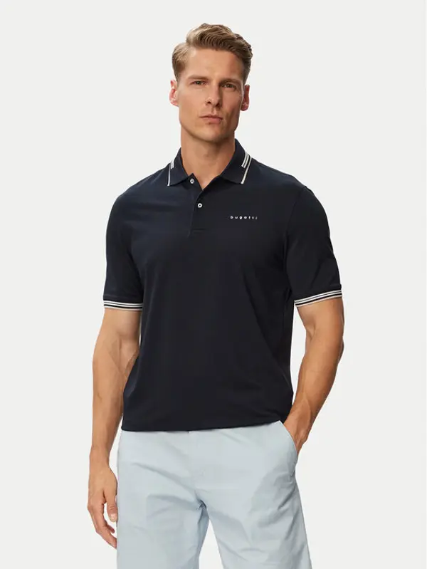 Bugatti Bugatti Polo 8150-15031E Tamnoplava Regular Fit