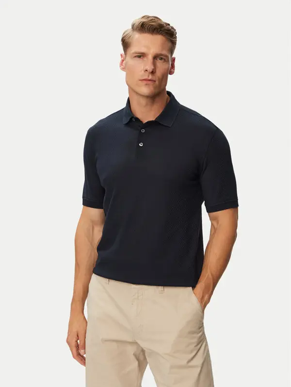 Bugatti Bugatti Polo 8150-15104E Tamnoplava Regular Fit
